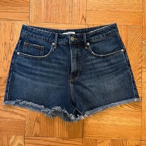 Good American denim shorts